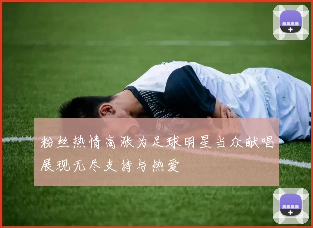 粉丝热情高涨为足球明星当众献唱展现无尽支持与热爱
