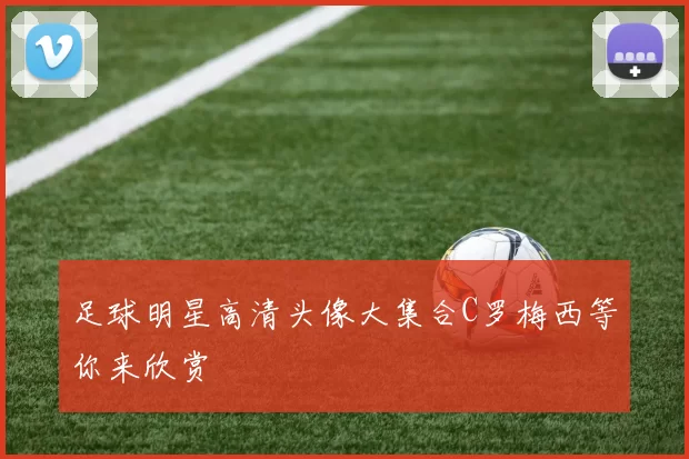 足球明星高清头像大集合C罗梅西等你来欣赏